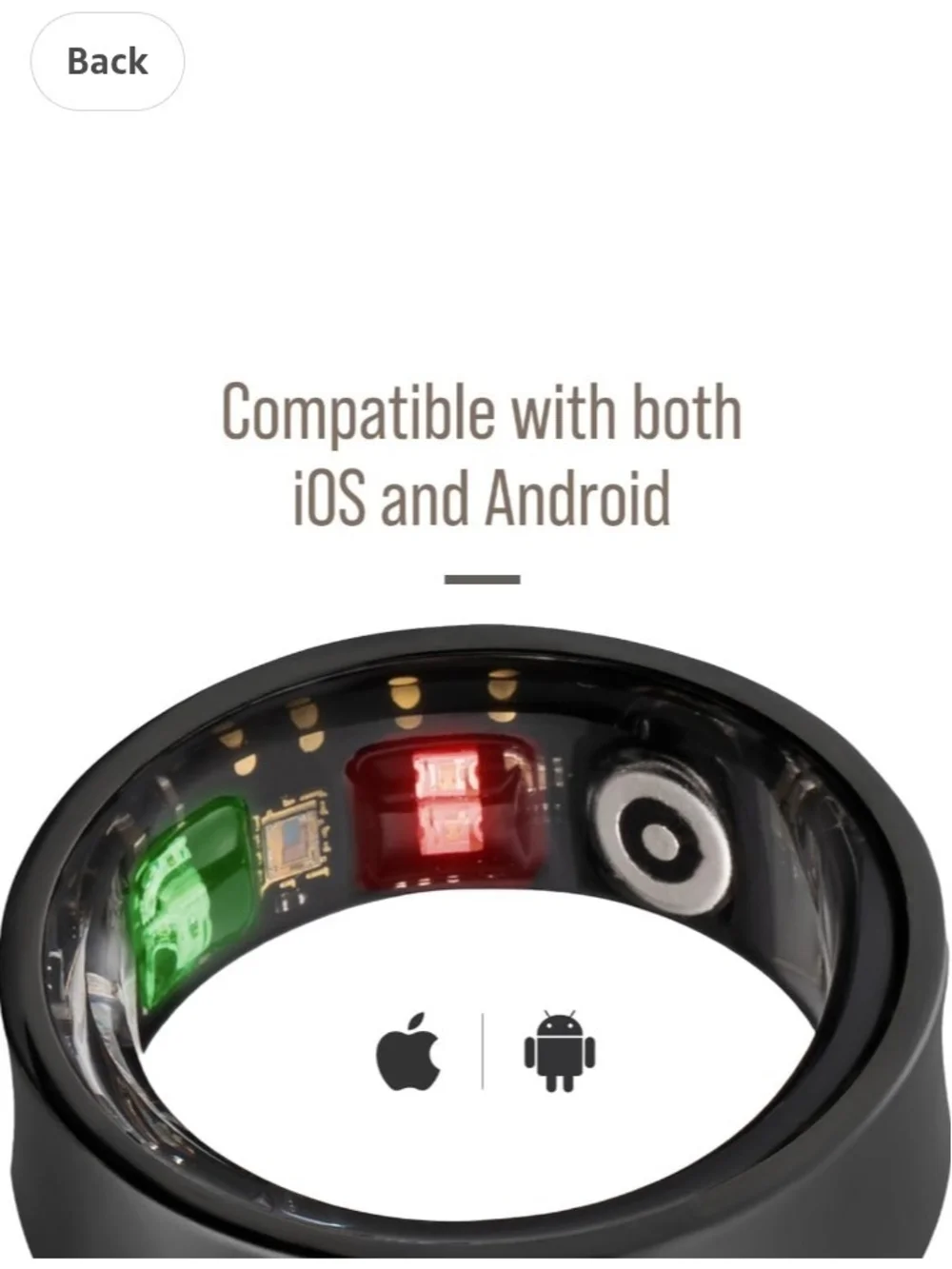 Herz P1 Smart Ring (Unisex)